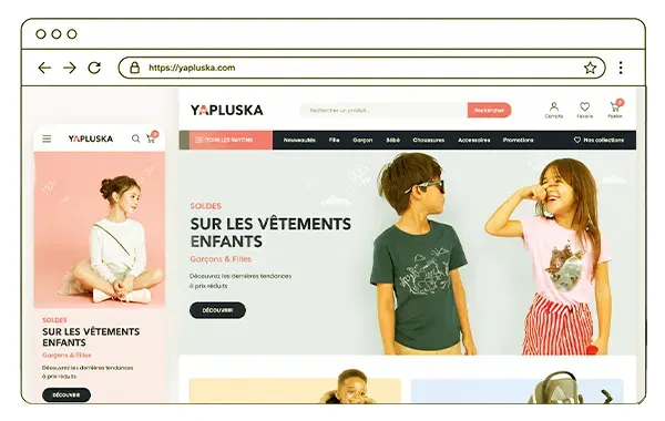 Site e-commerce YaplusKa